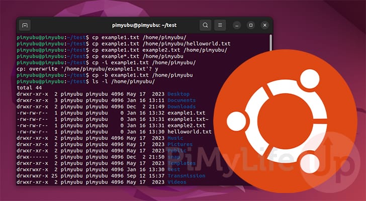 Ubuntu Copy Files