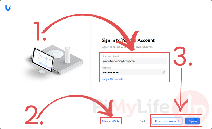 Sign in to UI Account