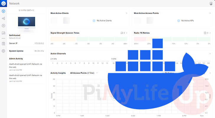 UniFi Network Controller Docker Container