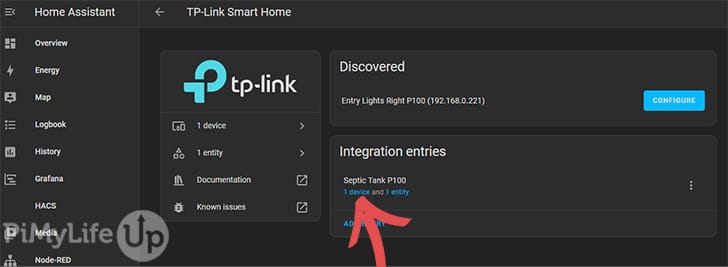 Tp-Link Smart Home Integration Details
