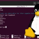 Linux edit hosts file