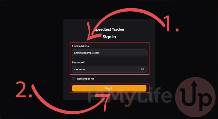 Sign in to Internet Speed Tester