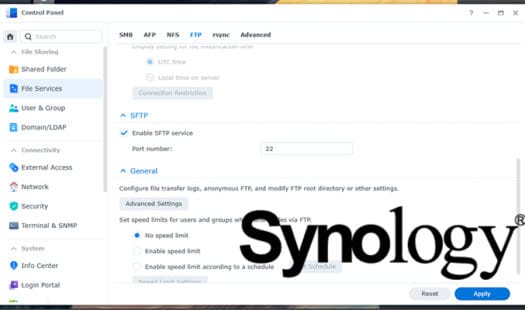Setting up FTP On a Synology NAS Thumbnail