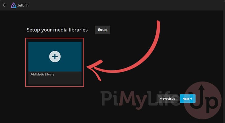 Add media library to scan
