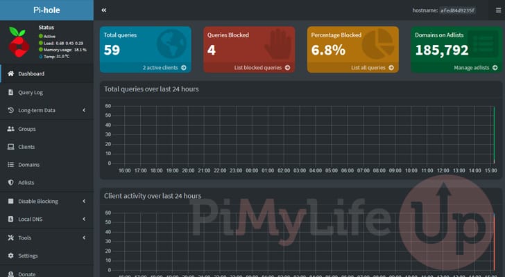 Pi-hole running off a Synology NAS