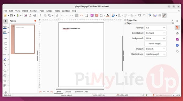 How to Edit a PDF File on Ubuntu - Pi My Life Up