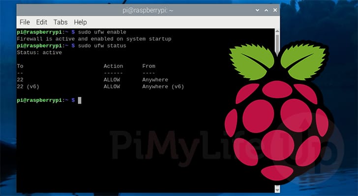 Setting up a Firewall on the Raspberry Pi