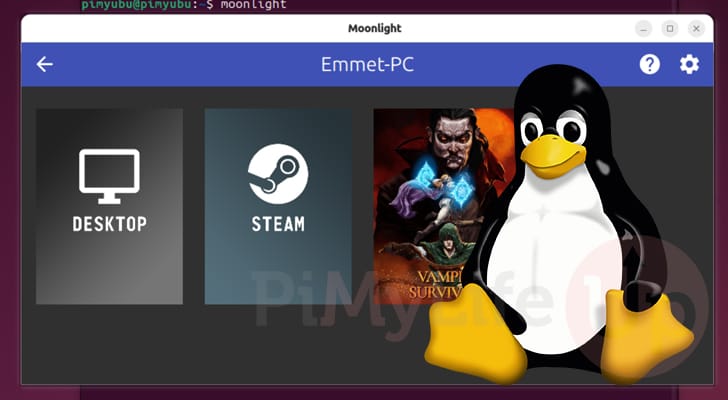 Linux Moonlight Streaming Client