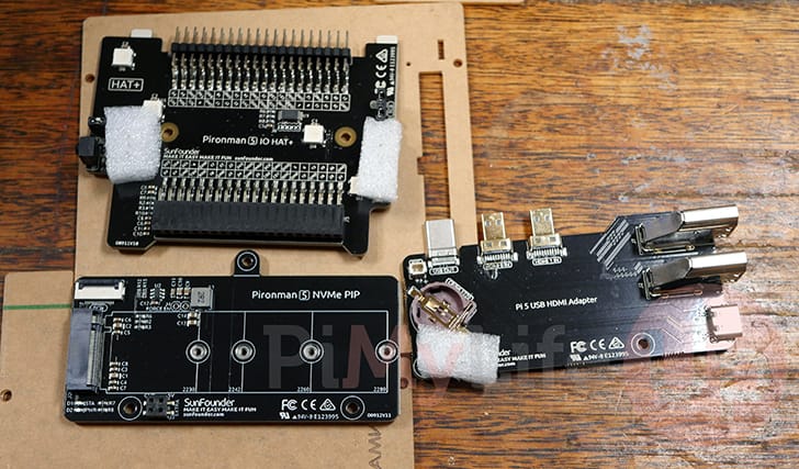 Large parts for the Raspberry Pi Case