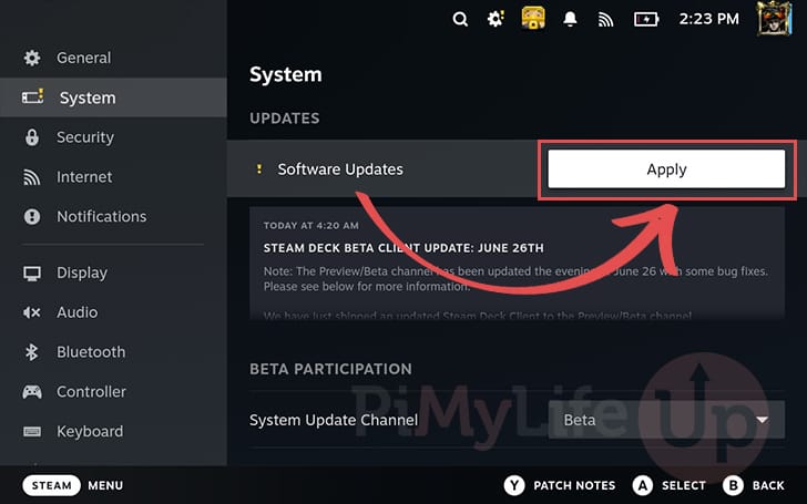 Update to the Steam Deck Game Recording Branch