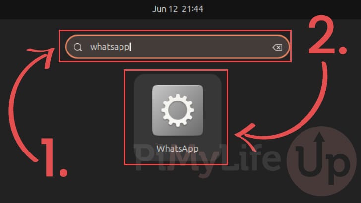 Search for WhatsApp on Ubuntu