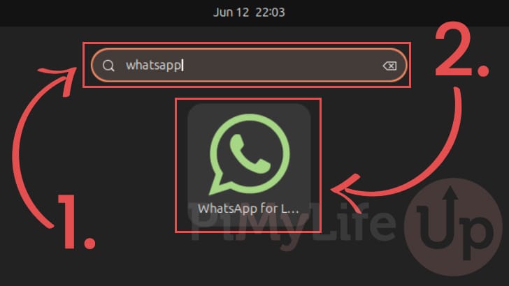 Search for WhatsApp for Linux
