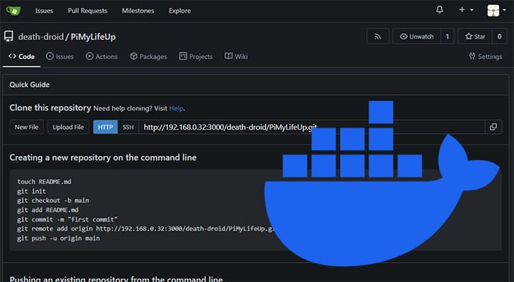 Running Gitea Using Docker Pi My Life Up