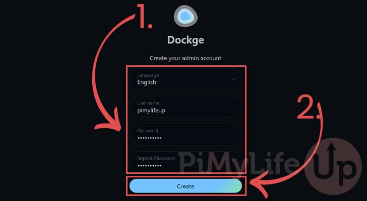 Create Account for Dockge on Linux