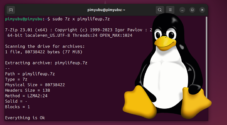 Linux Extract 7z Archive