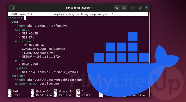 NordVPN Docker Container
