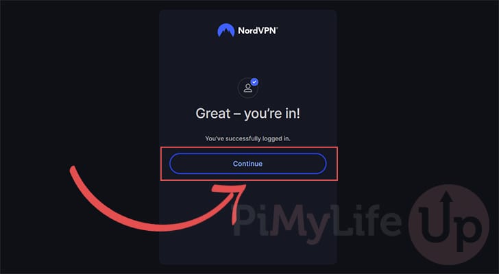 Get Login Code for NordVPN Meshnet on the Raspberry Pi