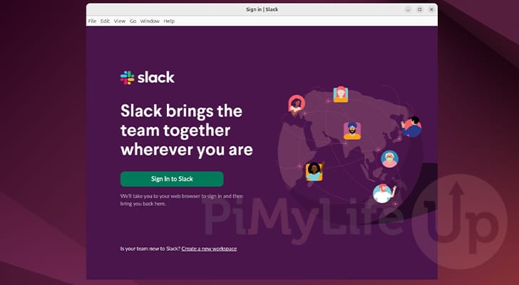 Slack running from Ubuntu deb package