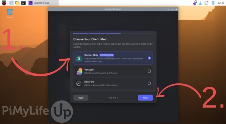 Legcord Setup - Choose Your Client Mod

