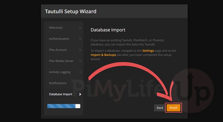 Database import explanation