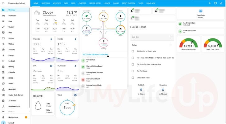 Home Assistant Kiosk up and Running