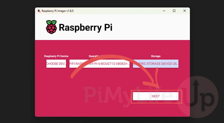 Proceed writing PiFi to Raspberry Pi SD Card