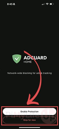 Enable AdGuard Home