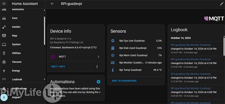 Data Following into MQTT