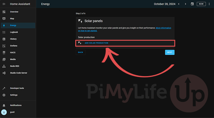 Add Enphase solar production meter to HOme Assistant