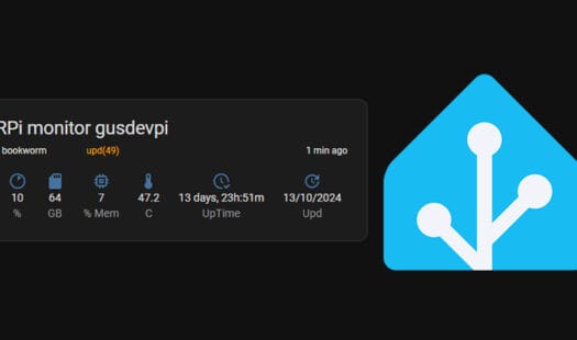 Home Assistant Raspberry Pi System Monitor Thumbnail