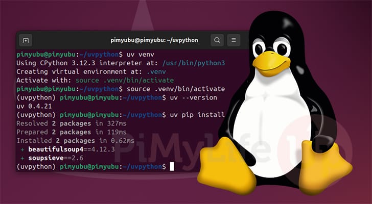 Linux UV Python Package Manager