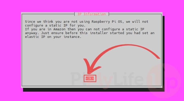 Not Raspberry Pi OS Warning