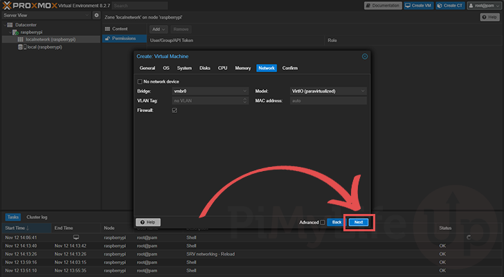 Configure network settings