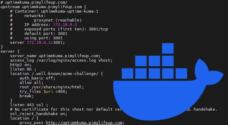 Setting up an Nginx Reverse Proxy using Docker Compose