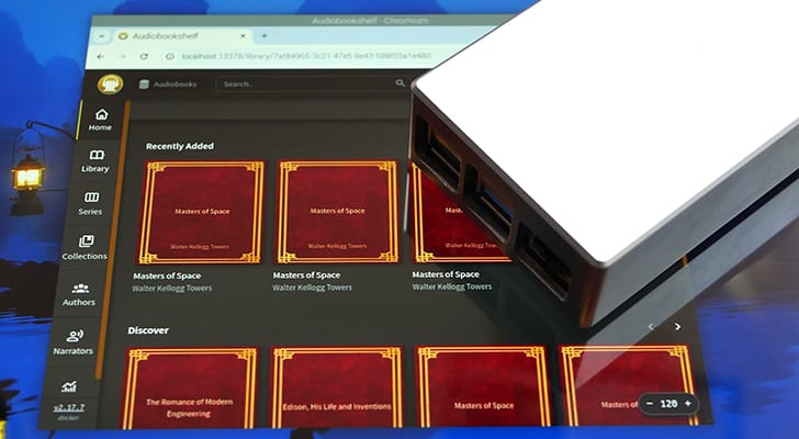 Hosting your Audiobook and Podcast Library on a Raspberry Pi