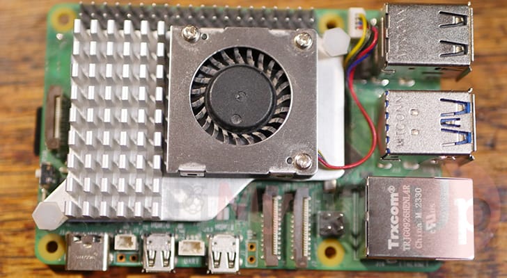 Active Cooler for the Raspberry Pi