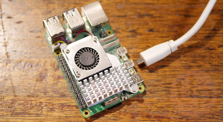 Getting started by Inserting Display Cable into the Raspberry Pi