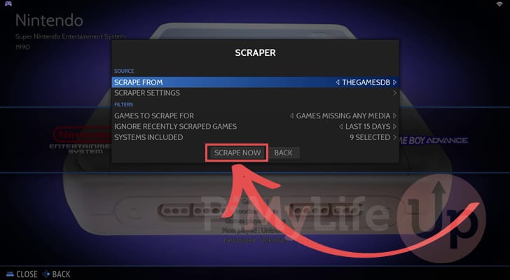 Scrape database for new Batocera metadata on your Raspberry Pi