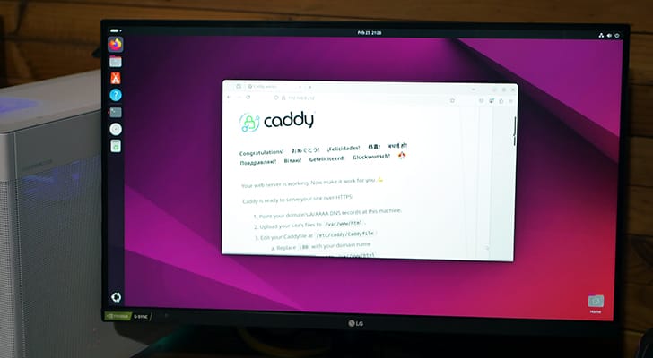 Setting up the Caddy Web Server on Ubuntu