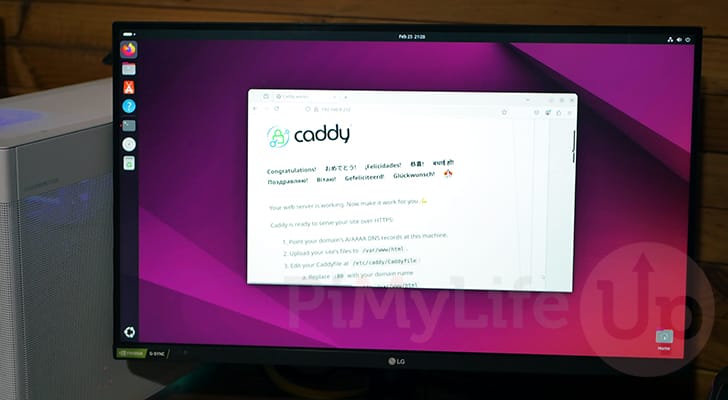 Ubuntu Caddy Web Server