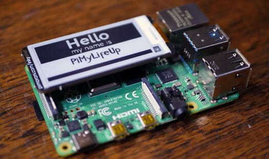 Using an Inky eInk Screen with a Raspberry pi Thumbnail