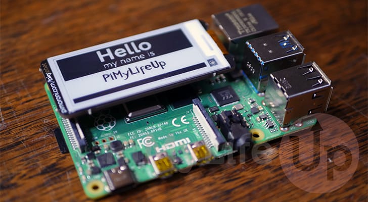 Raspberry Pi eInk Inky Display