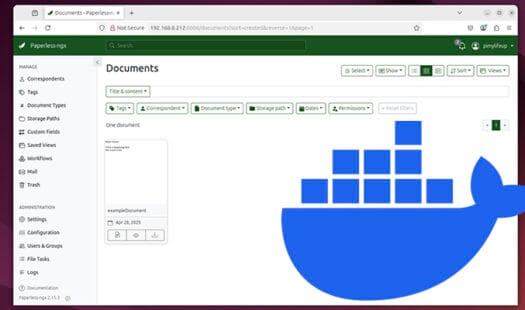 Hosting Paperless-NGX using Docker Thumbnail