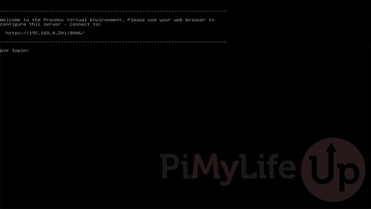 Proxmox now running