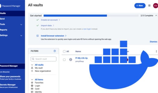 Self-hosting Bitwarden using Docker Compose Thumbnail