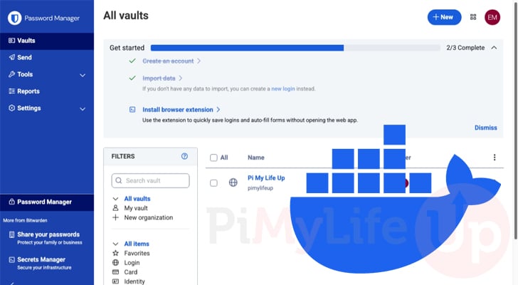 Bitwarden Server Docker