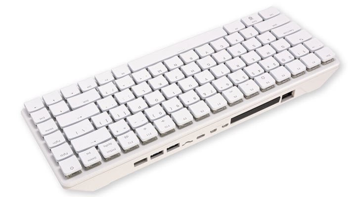Raspberry Pi 500 Plus Keyboard Back