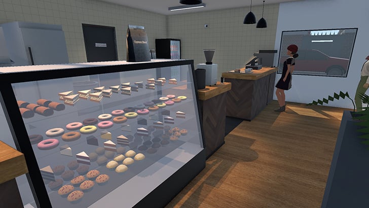 Cup and Counter Coffee Shop Front Area