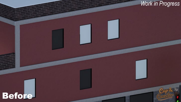 Building Detail Improvements Before