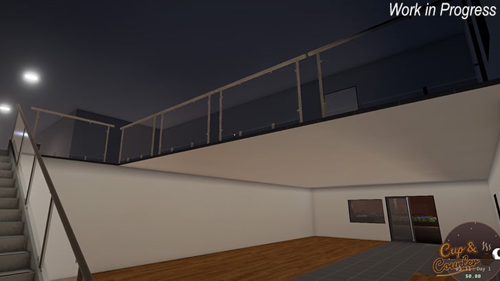 Looking up the Stairs